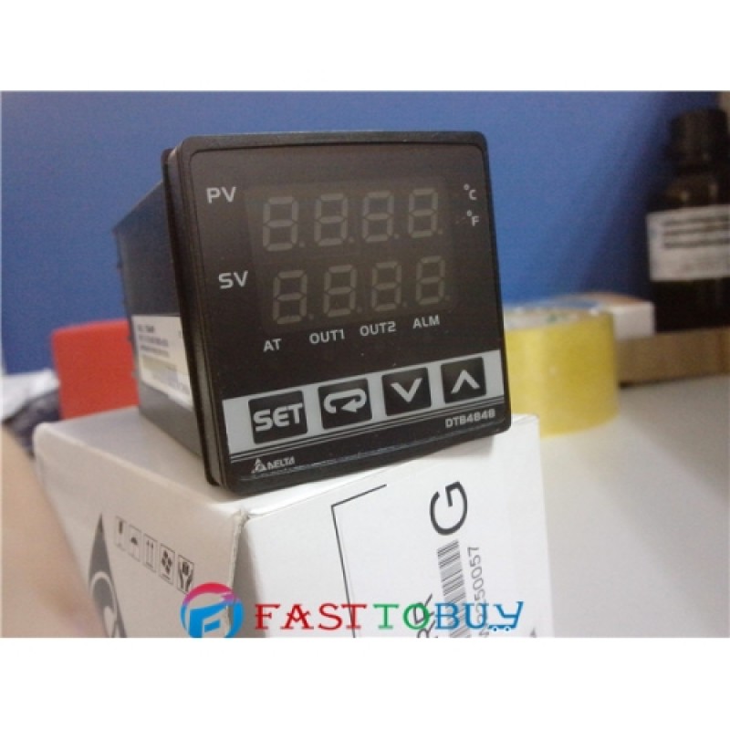 DTB4848CR Delta Temperature Controller  input AC100~240V Output DC4~20mA &Relay RS485 New