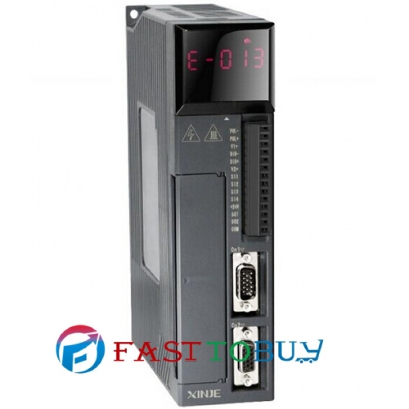 AC Servo Motor Drive kits 220VAC 0.4KW 400W 1.27NM 3000rpm 60mm Keywaybrake with 3M cable