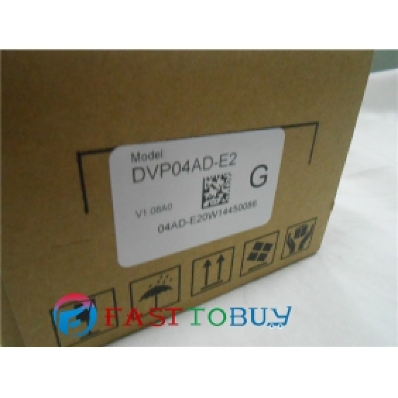 DVP04AD-E2 Delta PLC 4 point 14-bit resolution Analog I/O Module Original brand new