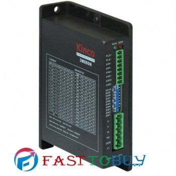 3PH 57mm NEMA23 5.2A 0.45NM 64ozin 24-70VDC Stepper motor Drive kits  3S57Q-04042+3M880N