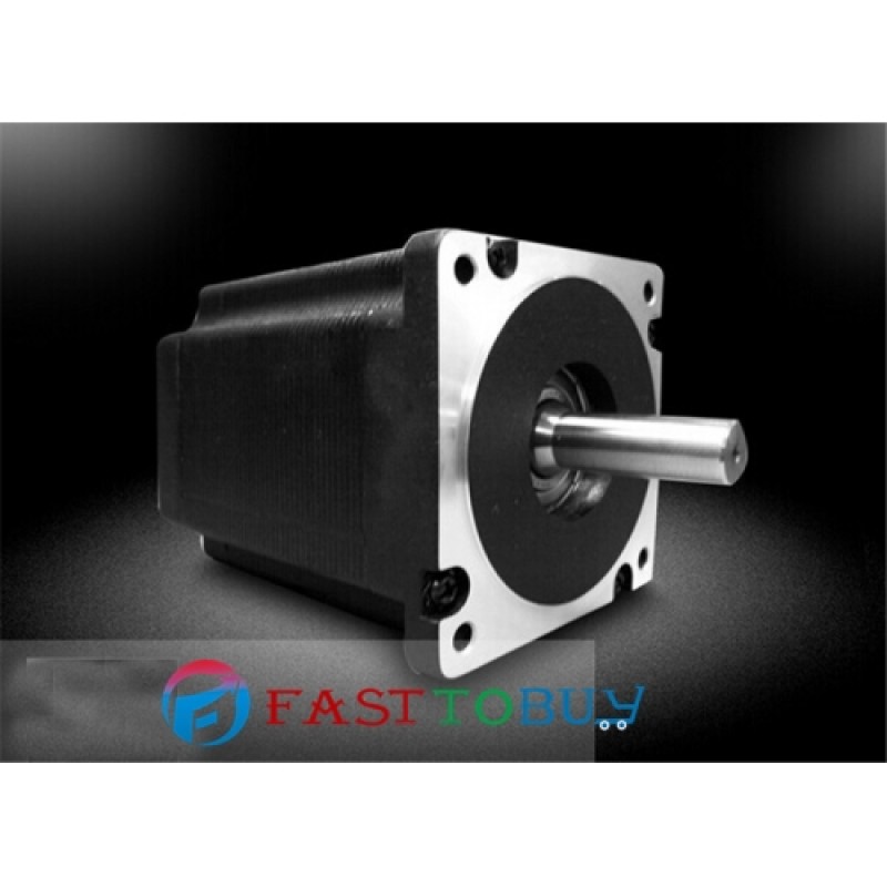 2PH 86mm NEMA34 3A 4.5NM 643ozin 24-70VDC Stepper motor Drive kits  2S86Q-05180+FM860