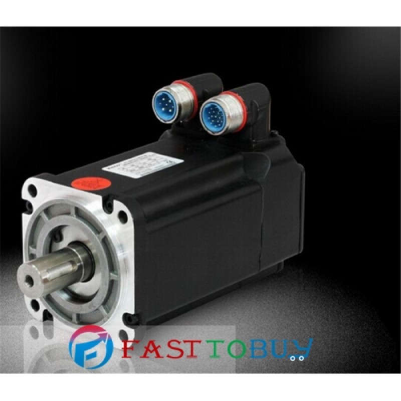 AC220V 750W 3.9A 2.39NM 3Krpm 80mm AC Servo Motor Drive Kit SMH80S-0075-30ABK-3LKH+CD420-AA-000 Brake with 3M cable
