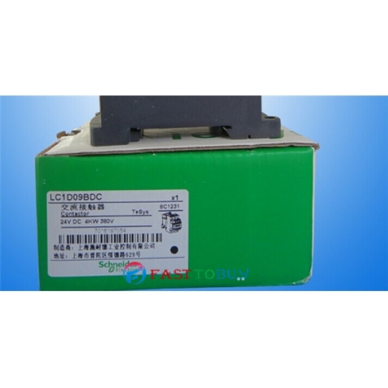 LC1D09BDC LC1-D09BDC Contactor TeSys D 9A DC 24V New