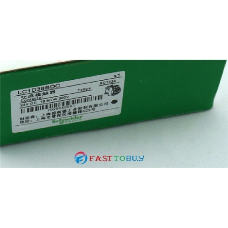 LC1D38BDC LC1-D38BDC Contactor TeSys D 38A DC 24V New