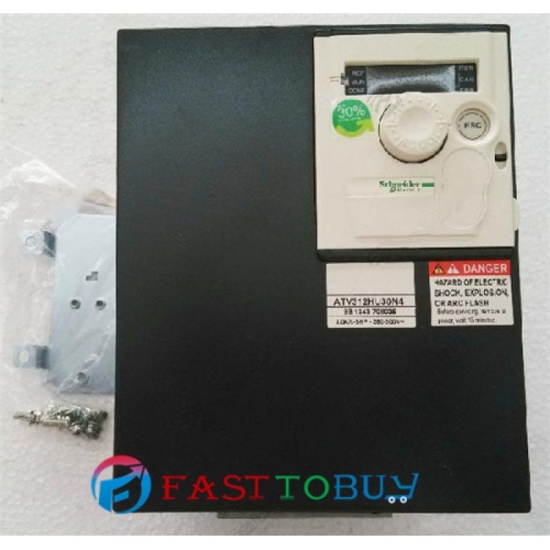 ATV312HU30N4 VFD Inverter  Input 3ph 380V Output 3ph 380V 7.1A 0.5~500Hz 3.0KW  with EMC New