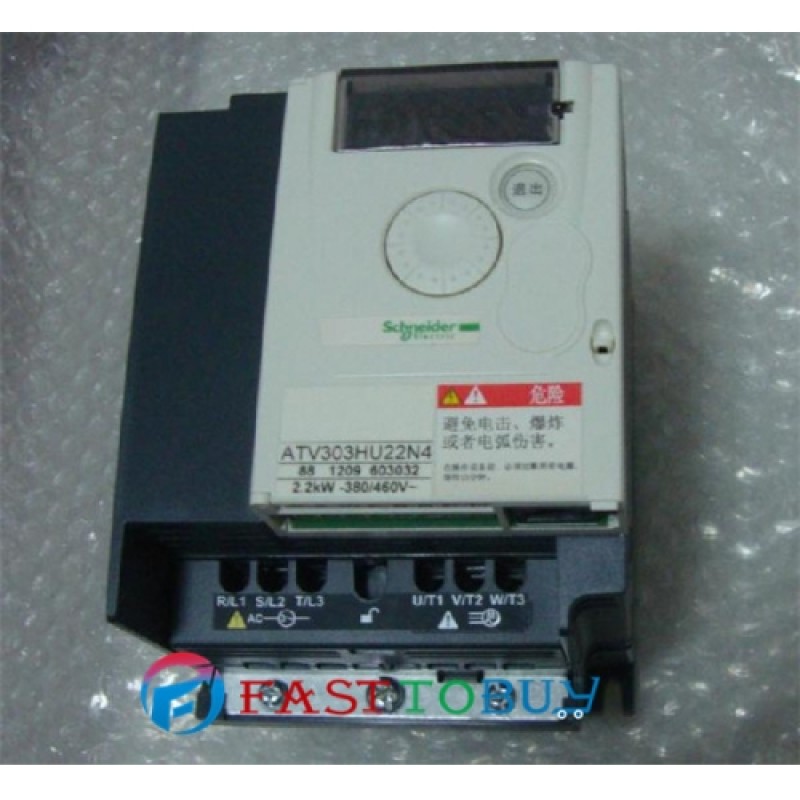 ATV303HU22N4 VFD Inverter  Input 3ph 380V Output 3ph 380~460V 5.5A 0.5~400Hz  2.2KW New