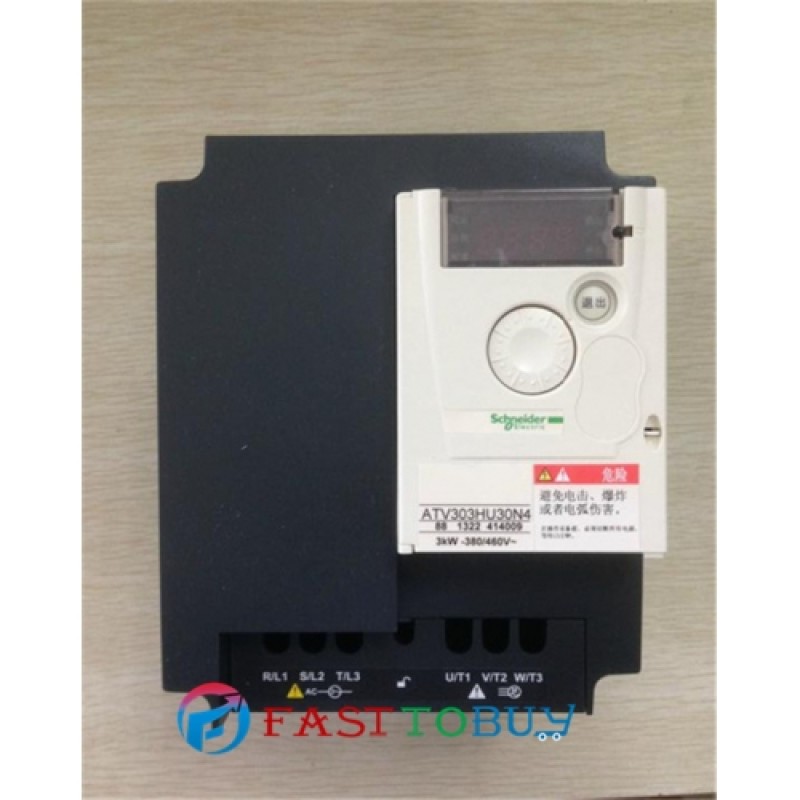 ATV303HU30N4 VFD Inverter  Input 3ph 380V Output 3ph 380~460V 7.1A 0.5~400Hz  3.0KW New