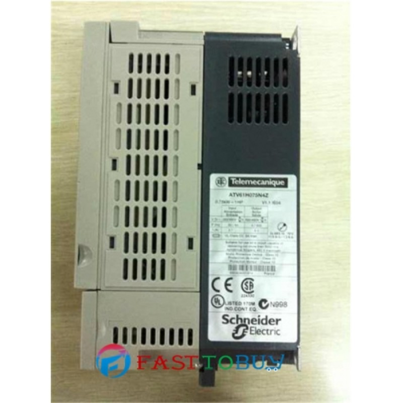 ATV61H075N4Z VFD Inverter  Input 3ph 380~480V Output 3ph 380~480V 2.3A 0.1~500Hz  0.75KW 1HP New