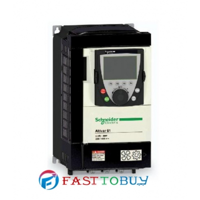 ATV61HU55N4Z VFD Inverter  Input 3ph 380V Output 3ph 380~480V 14.3A 0.1~500Hz 5.5KW 7.5HP New