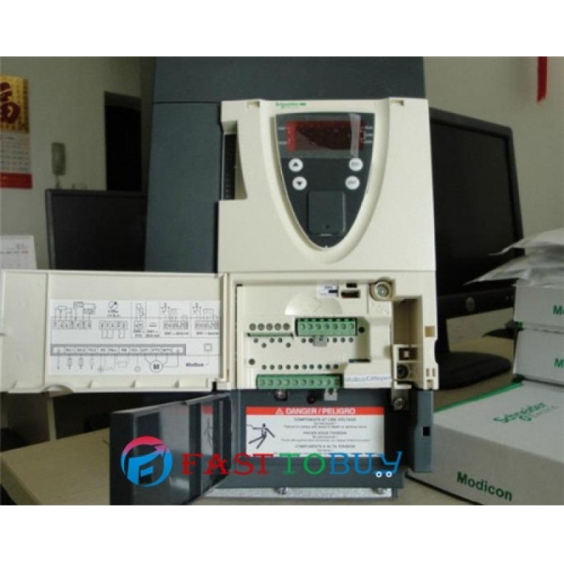 ATV61HU75N4Z VFD Inverter  Input 3ph 380V Output 3ph 380~480V 17.6A 0.1~500Hz 7.5KW 10HP New