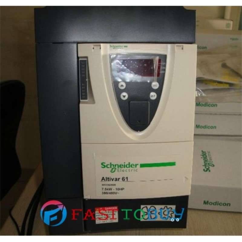 ATV61HU75N4Z VFD Inverter  Input 3ph 380V Output 3ph 380~480V 17.6A 0.1~500Hz 7.5KW 10HP New