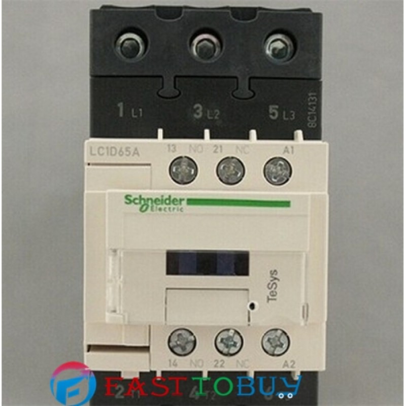 LC1D65AQ7C LC1-D65AQ7C TeSys D Contactor 65A AC 380V 50/60Hz New