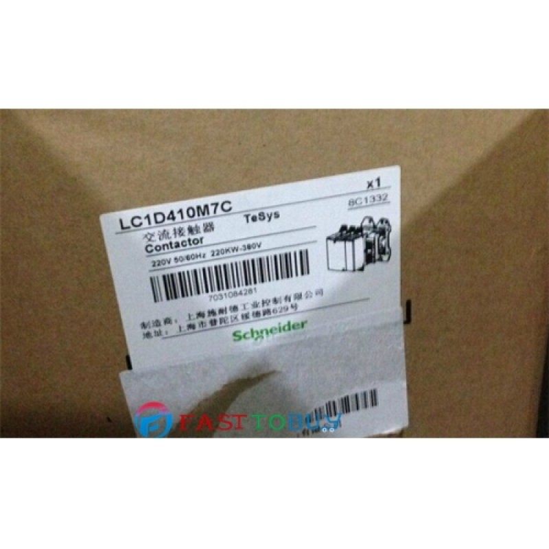 LC1D410M7C LC1-D410M7C TeSys D Contactor 410A AC 220V 50/60Hz New