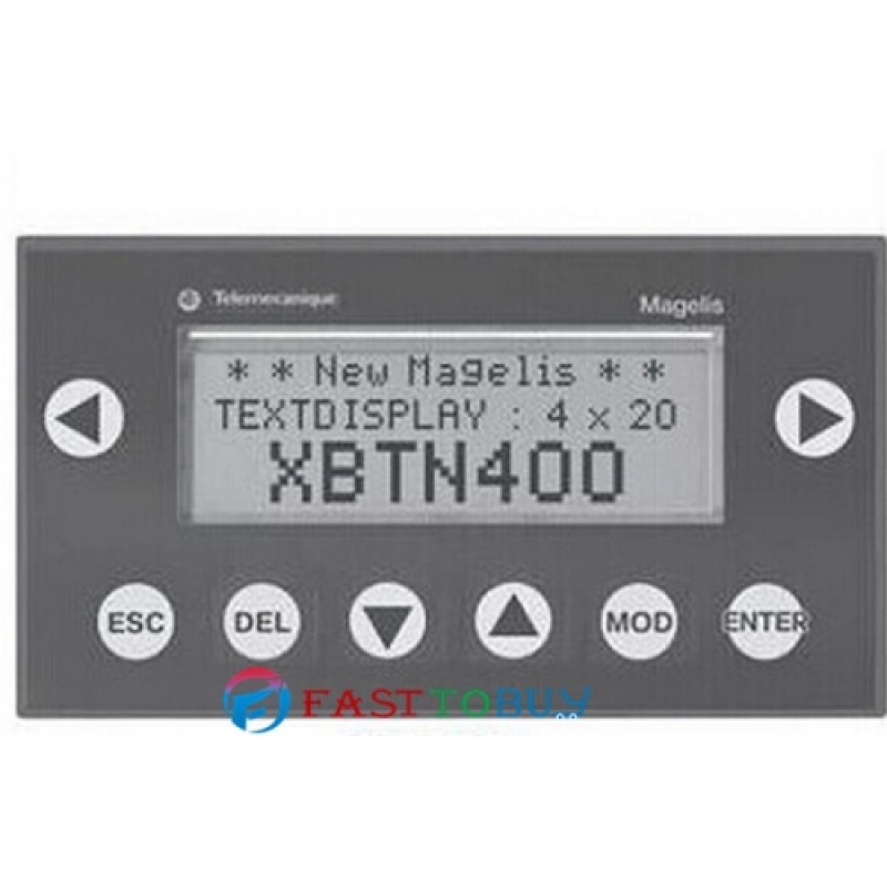 XBTN400 HMI Text 122*32  5VDC Green with Touchscreen and Keypad New