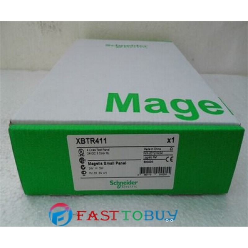 XBTR411 HMI Text 122*32 24VDC  G-O-R small panel with Keypad No Touchscreen New