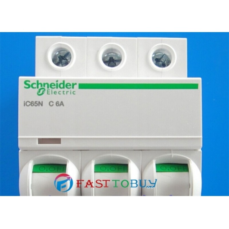 IC65N 3P C6A A9F18306 Miniature Ciruit Breaker 10pcs/lot New