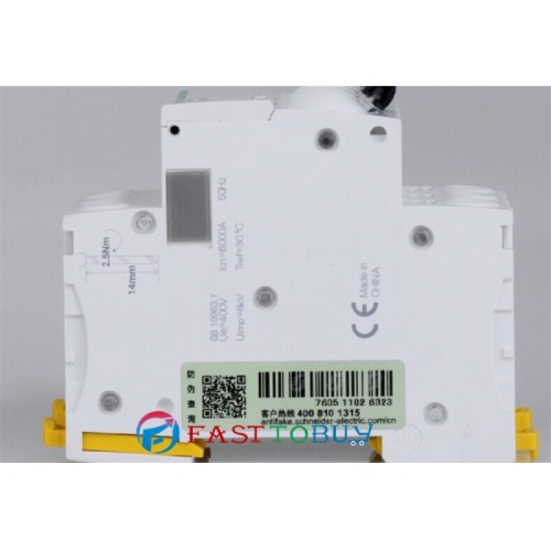 IC65N 3P C25A A9F18325 Miniature Ciruit Breaker 10pcs/lot New