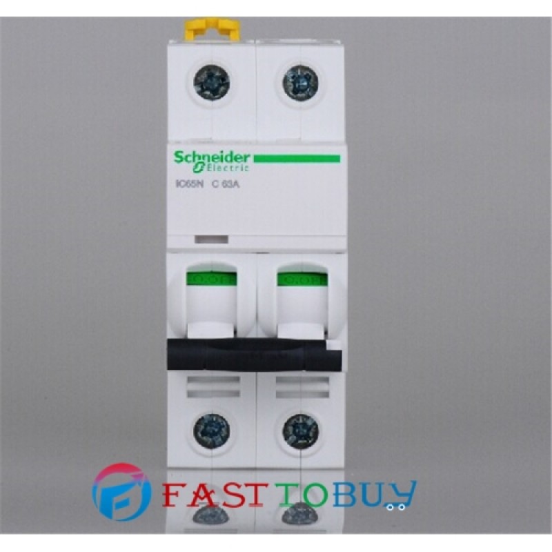IC65N 2P C63A A9F18263 Miniature Ciruit Breaker 10pcs/lot New