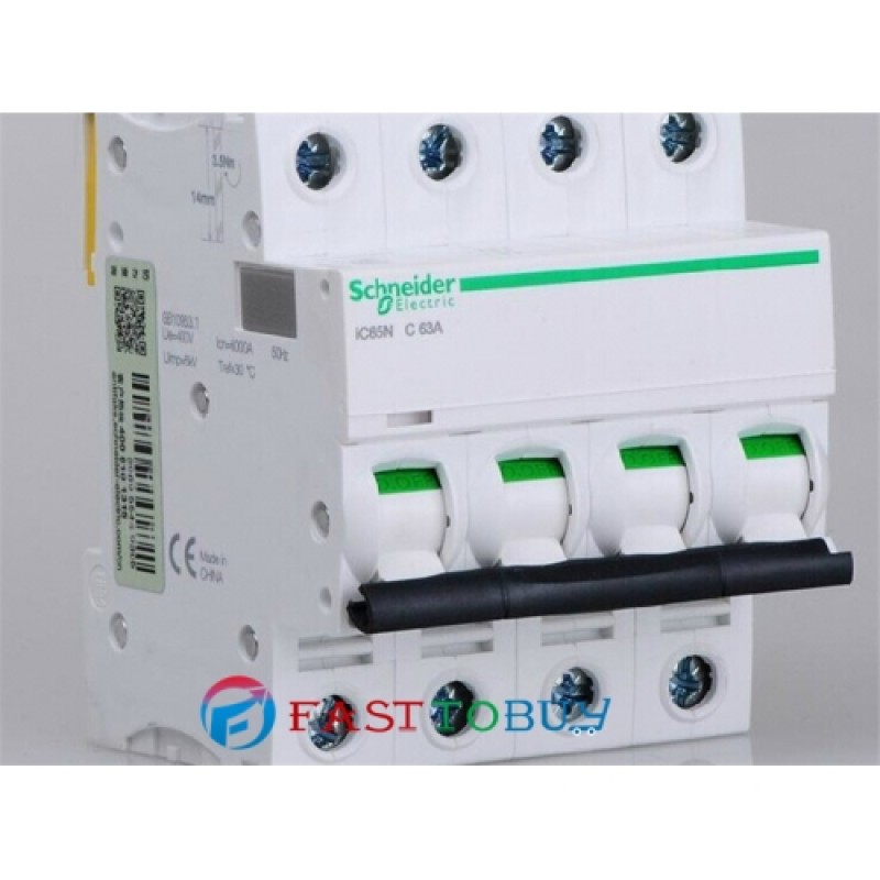 IC65N 4P C63A A9F18463 Miniature Ciruit Breaker 10pcs/lot New