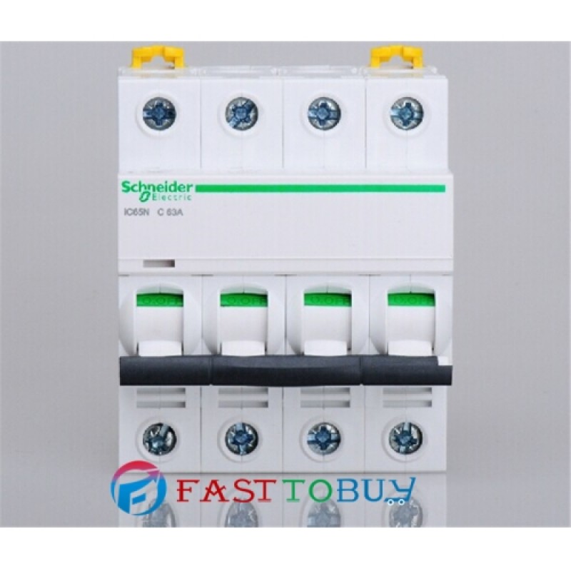 IC65N 4P C63A A9F18463 Miniature Ciruit Breaker 10pcs/lot New