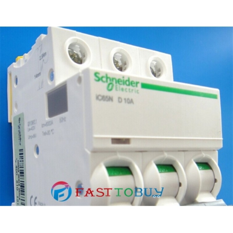 IC65N 3P D10A A9F19310 Miniature Ciruit Breaker 10pcs/lot New