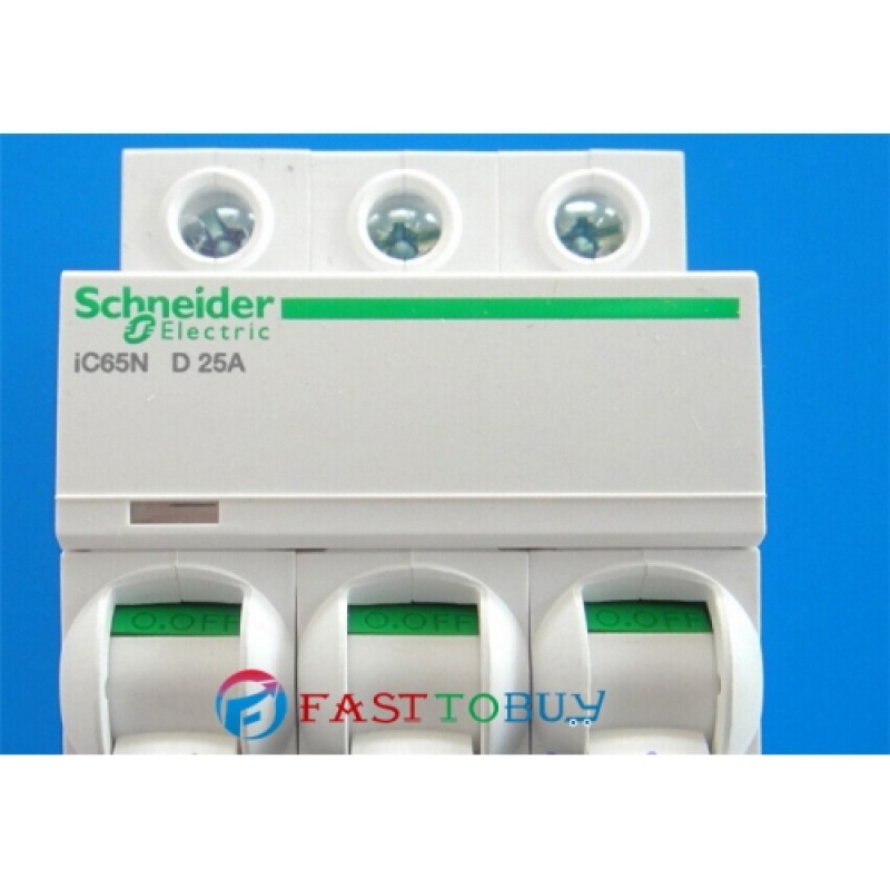 IC65N 3P D25A A9F19325 Miniature Ciruit Breaker 10pcs/lot New