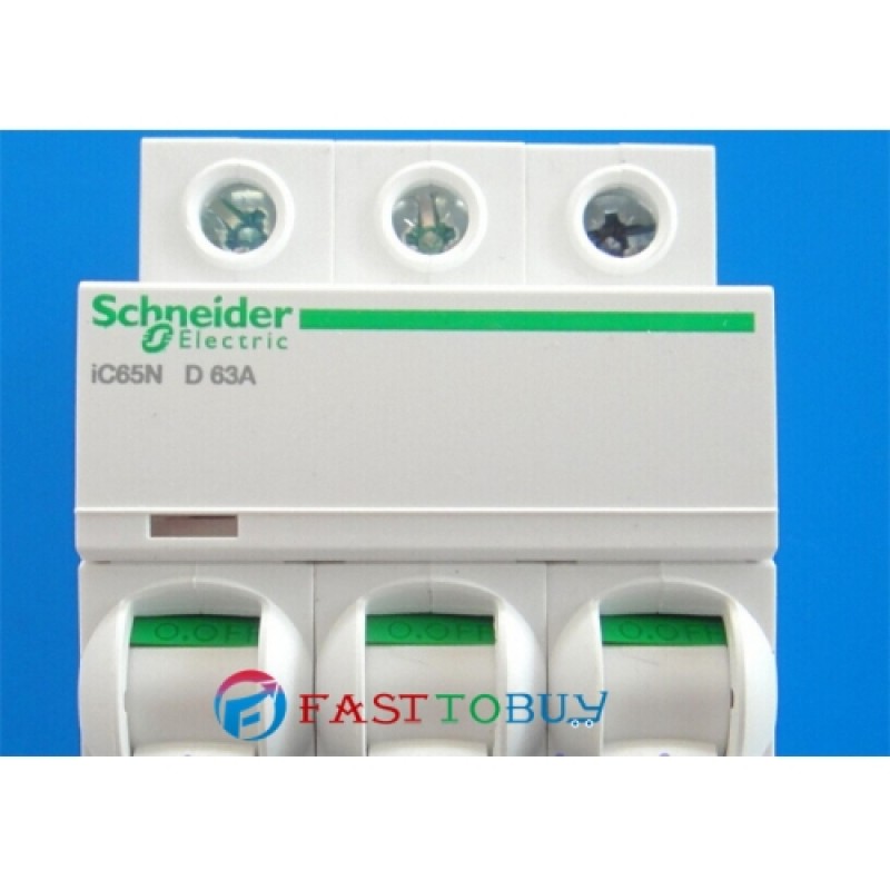 IC65N 3P D63A A9F19363 Miniature Ciruit Breaker 10pcs/lot New