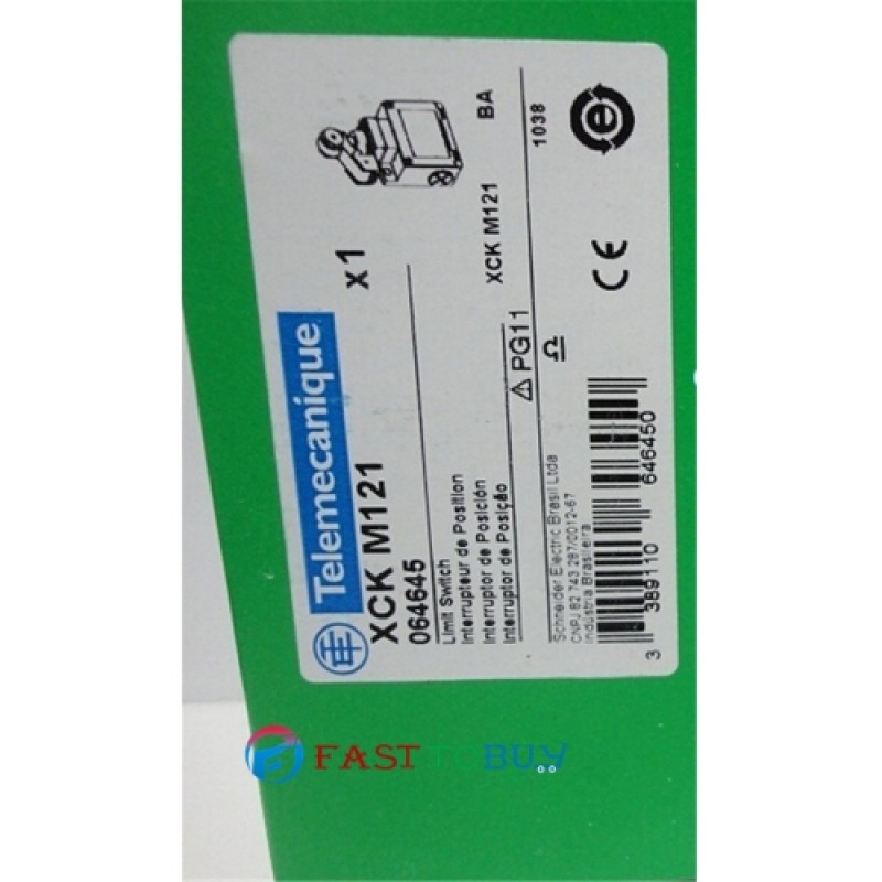 XCKM121 Limit Switch 2 Pole NC+NO Snap Action New