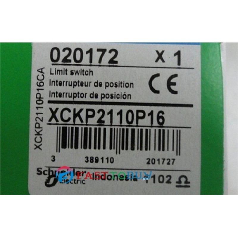 XCKP2110P16 Limit Switch 2 Pole NC+NO Snap Action New