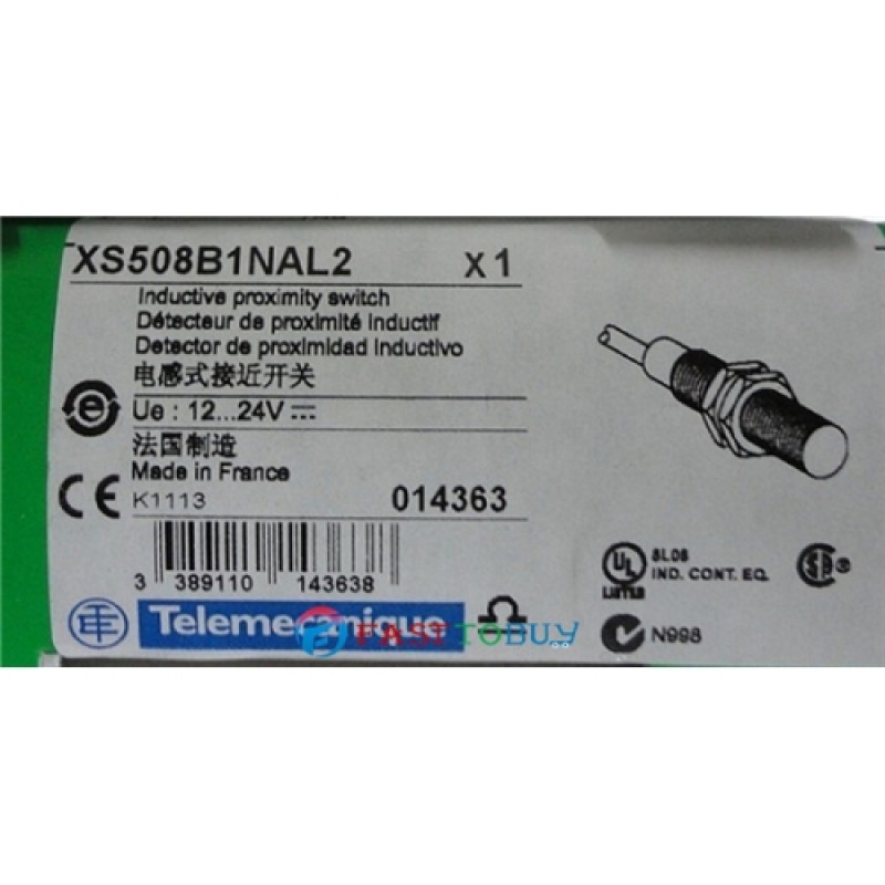 XS508B1NAL2 Proximity Switch 2M Cable New