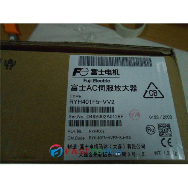 RYH401F5-VV2 Servo Amplifier 3 Phase 200V 50/60Hz Applicable Motor Output 0.4KW New