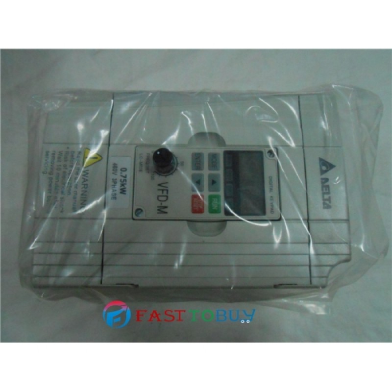 VFD007M43B DELTA Inverter 380V/0.75KW NEW