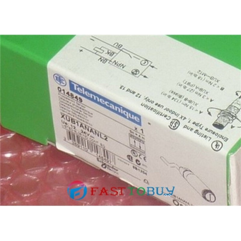 XUB1ANANL2 Optoelectronic switch Cylindrical M18 Plastic 3 wire NPN DC New