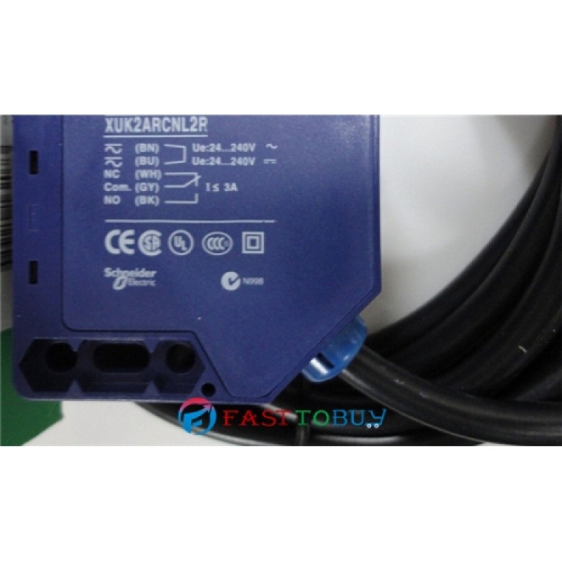 XUK2ARCNL2R Optoelectronic switch Flat Compact Plastic Relay output AC/DC New