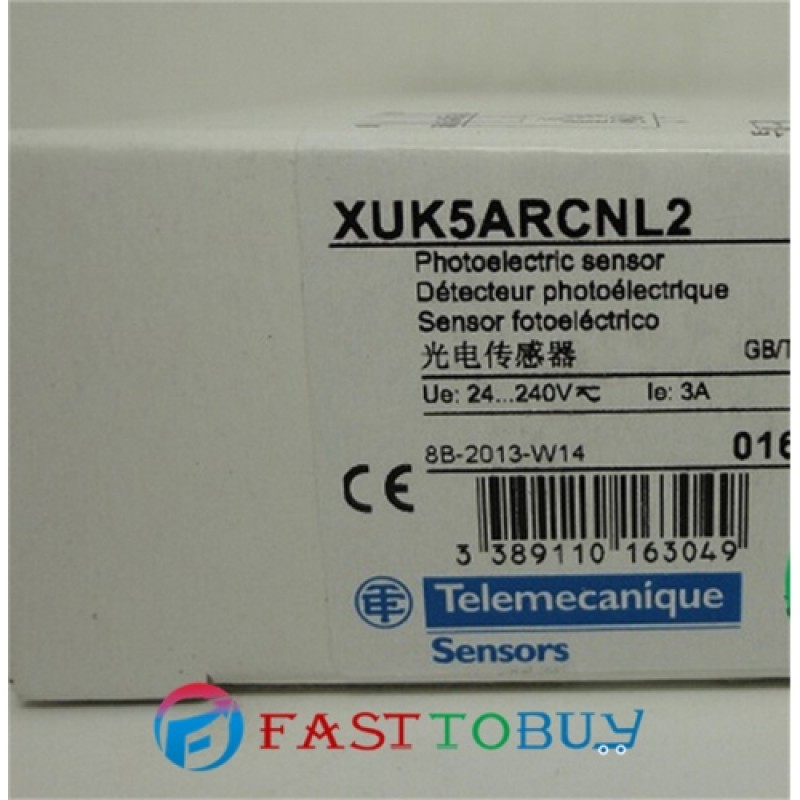 XUK5ARCNL2 Optoelectronic switch Flat Compact Plastic Relay output AC/DC New