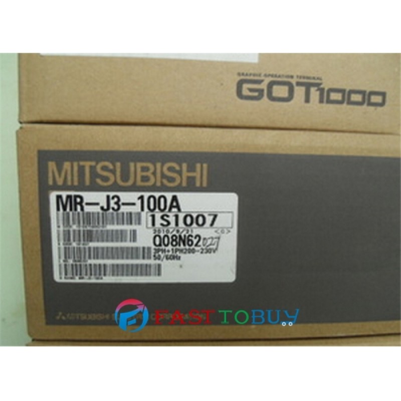 MR-J3-100A AC Servo Drive 3PH AC220V 1KW New