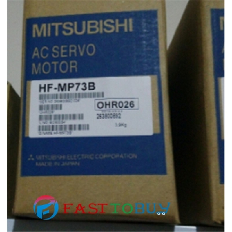 HF-MP73B AC Servo Motor 1.1A 750W 0.16NM 3000r/min with Brake New