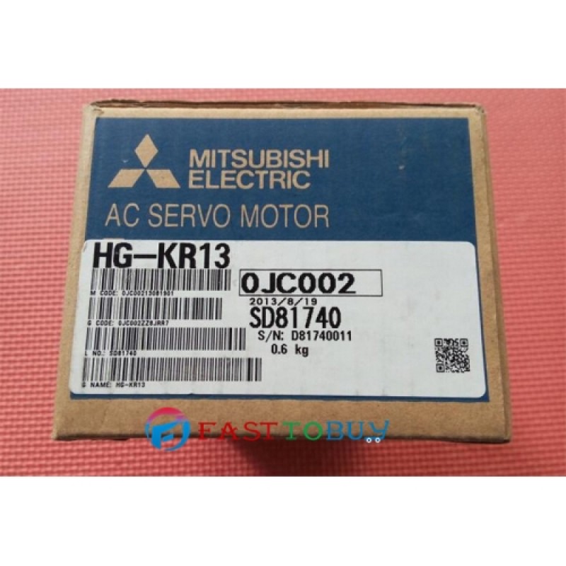 HG-KR13 AC Servo Motor 0.8A 100W 0.32NM 3000rpm with 3M Cable New