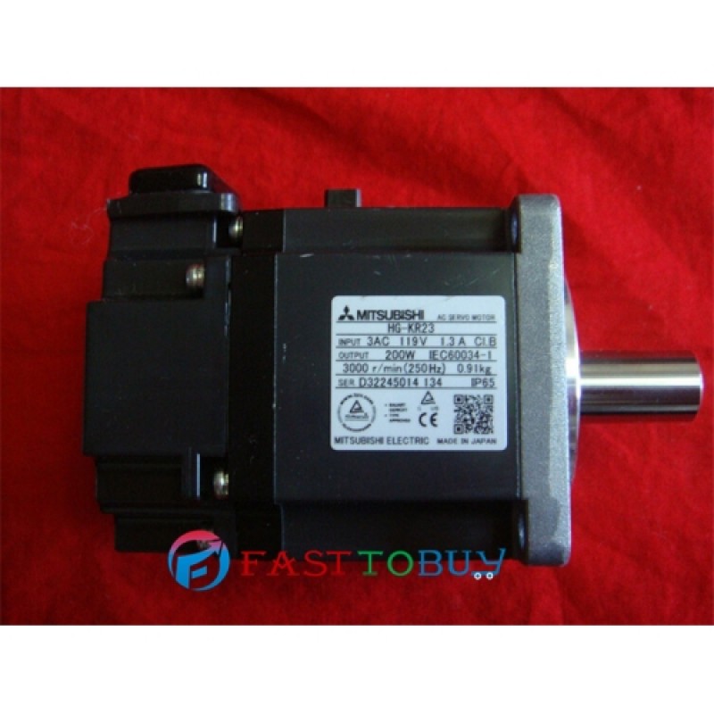 HG-KR23 AC Servo Motor 1.3A 200W 0.64NM 3000rpm with 3M Cable New