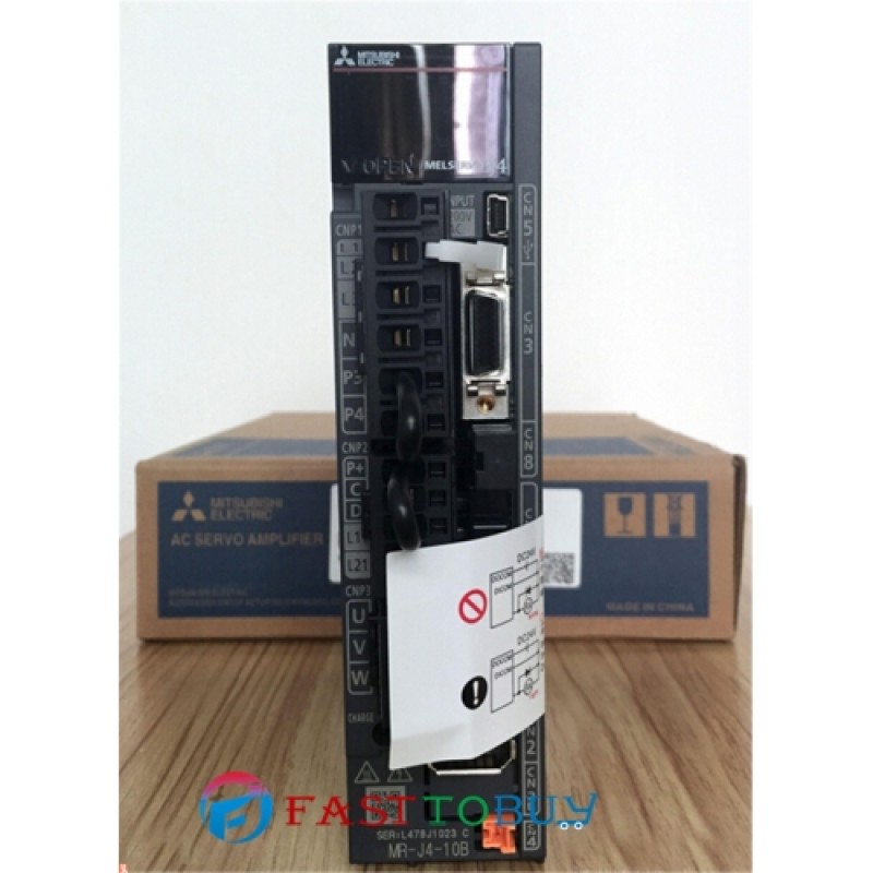 HG-KR13BJ+MR-J4-10B 0.8A 100W 0.32NM 3000rpm Brake Oil seal AC Servo Motor Drive Kit with 3M Cable New