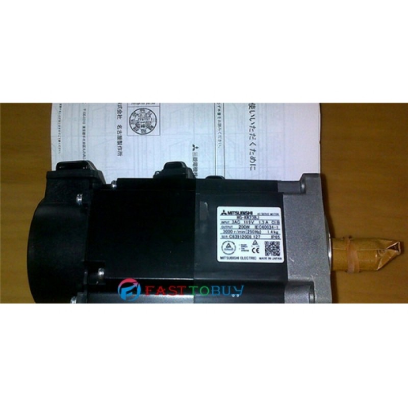 HG-KR23BJ+MR-J4-20A 1.3A 200W 0.64NM 3000rpm Brake Oil seal AC Servo Motor Drive Kit with 3M Cable New