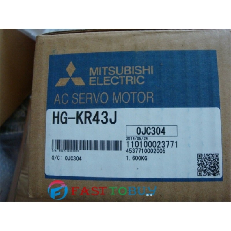 HG-KR43J+MR-J4-40A 2.6A 400W 1.3NM 3000rpm Oil seal AC Servo Motor Drive Kit with 3M Cable New