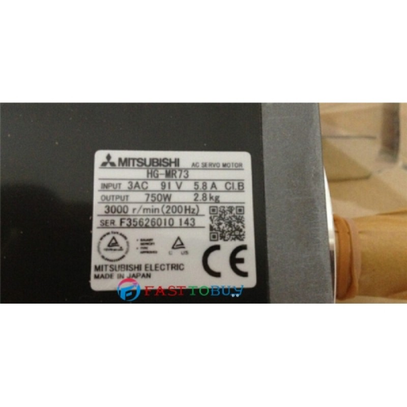 HG-MR73BJ+MR-J4-70B 5.8A 750W 2.4NM 3000rpm Brake Oil seal AC Servo Motor Drive Kit with 3M Cable New