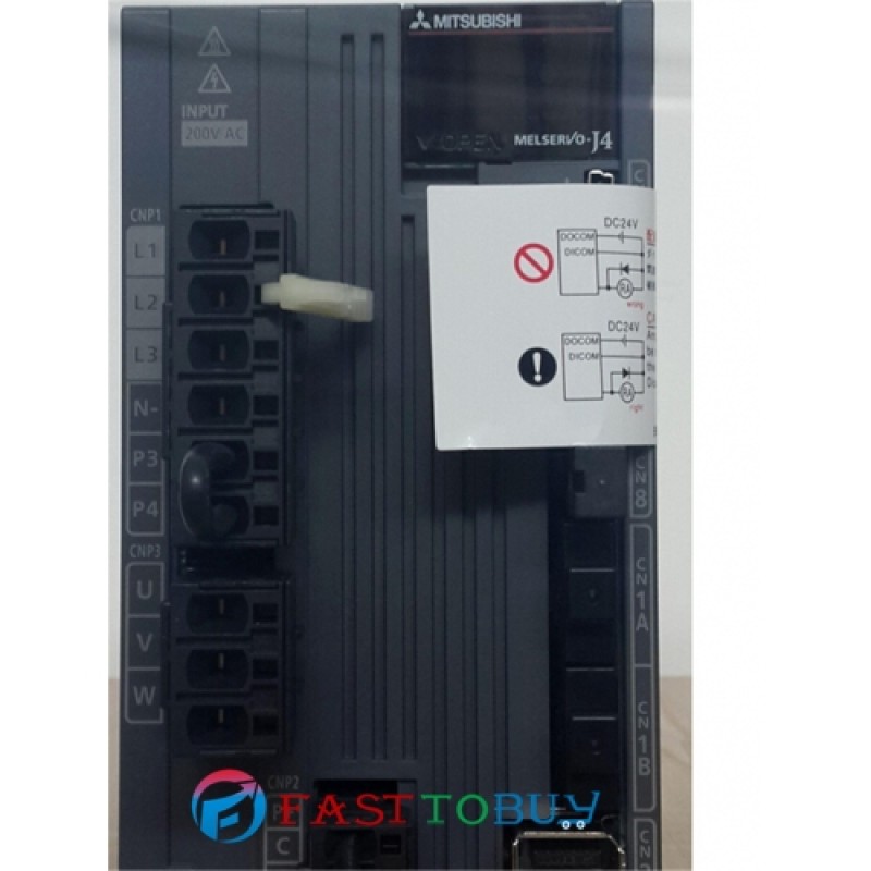 HG-SR352BJ+MR-J4-350B 14A 3.5KW 16.7NM 2000rpm Brake Oil seal AC Servo Motor Drive Kit with 3M Cable New