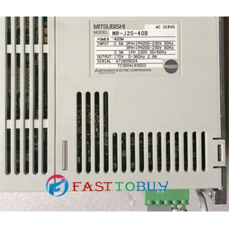 MR-J2S-40B Mitsubishi 220VAC 400W AC Servo Drive New Original