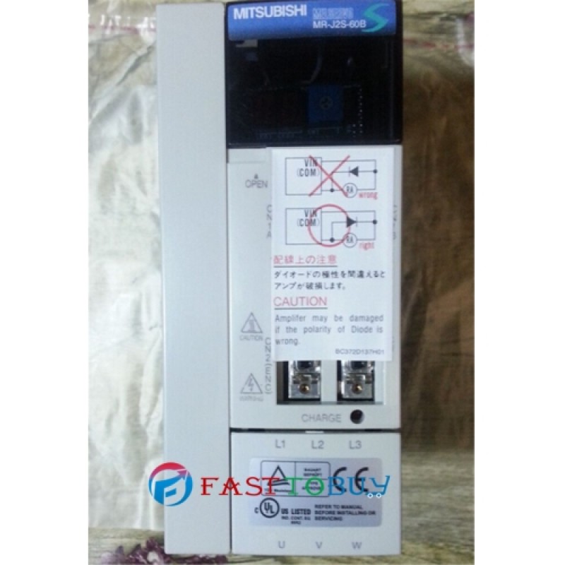 MR-J2S-60B Mitsubishi 220VAC 600W AC Servo Drive New Original