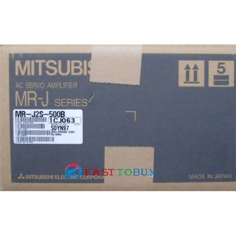 MR-J2S-500B Mitsubishi 220VAC 5KW AC Servo Drive New Original