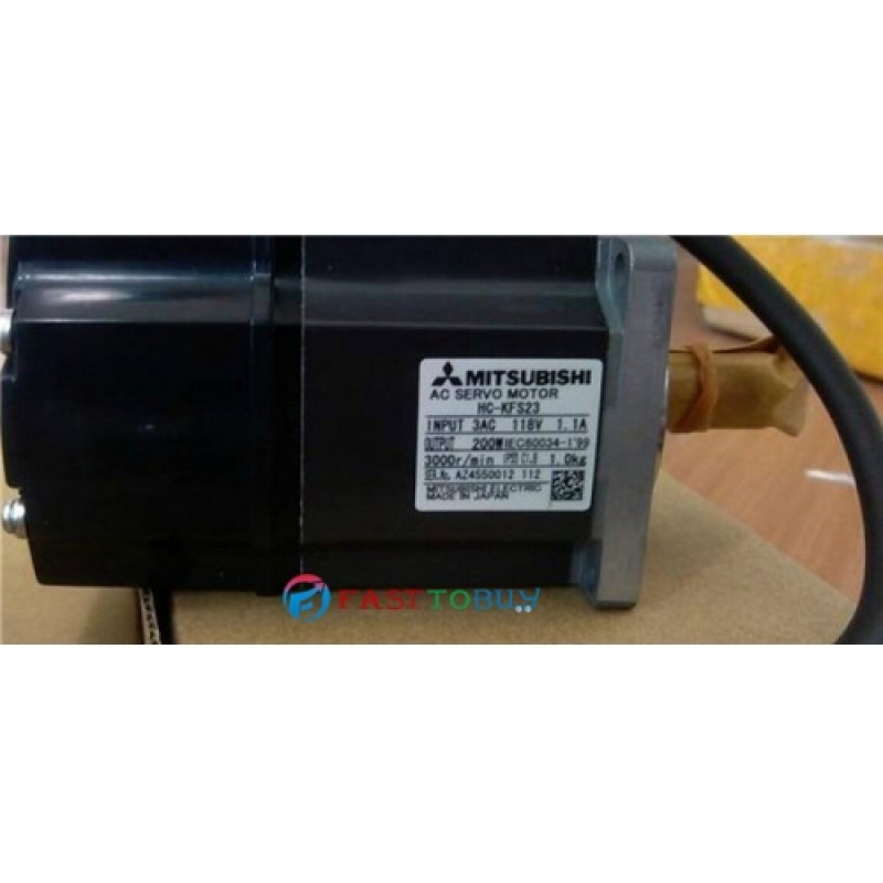 HC-KFS23 200V 1.1A 200W 0.64NM 3000rpm AC Servo Motor New