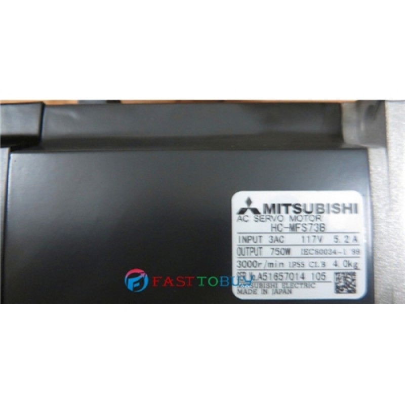 HC-MFS73B 200V 5.1A 750W 2.4NM 3000rpm Brake AC Servo Motor New