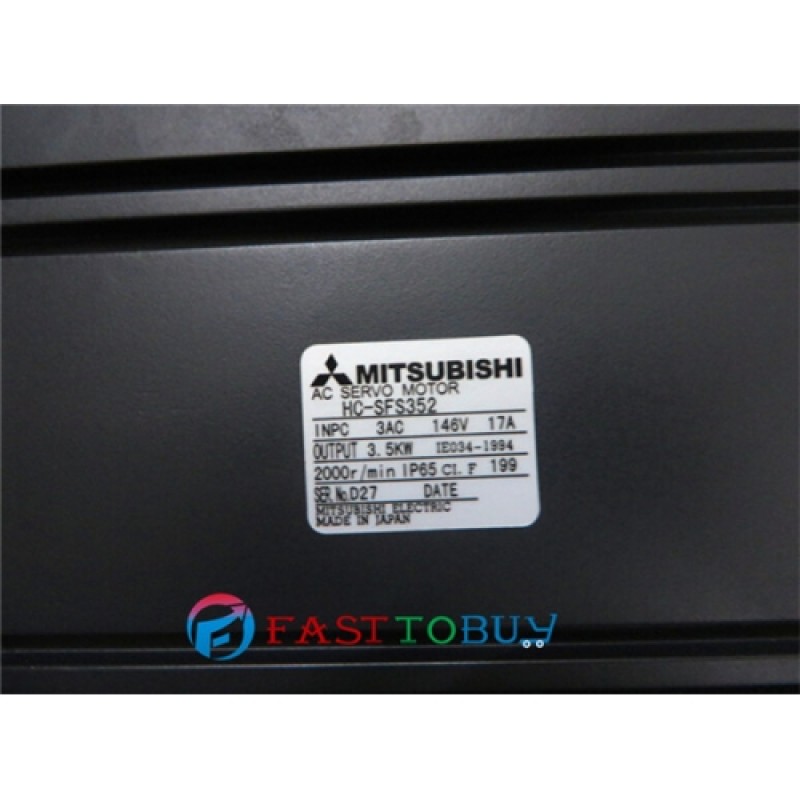 HC-SFS352 200V 17A 3.5KW 16.7NM 2000rpm AC Servo Motor New